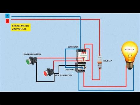 push on off switch with junction box|How to Wire a Push Button On.